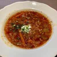 Russian Restaurant ROGOVSKI 銀座 - ボルシチ