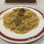 ハシヤ - ■ベーコンとタマゴのスパゲッティ大盛¥1,650