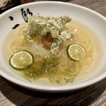 Yakiniku Ando Teuchireimen Jirou - A5焼肉定食_肉大盛り　の、冷麺Sサイズ
