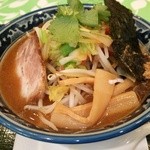 ばんぶる - 濃厚ラーメン野菜トピ