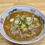 らーめん道場 羅漢 - もつ煮みそラーメン