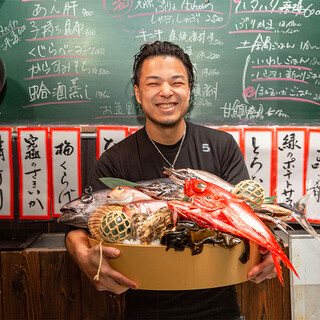 Atmosphere of a port market♪ Enjoy your favorite fresh fish the way you like!