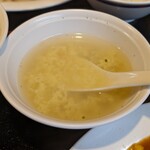 蘇州屋台 - 卵スープ