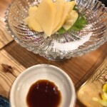 スタンド mamoru - 新タケノコの刺身