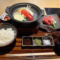 すき焼き 牛しゃぶ 松重 - 