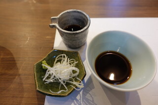 Soba Takashima - 辛汁と薬味