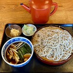 蕎麦処 尾張屋 - 特盛肉せいろ930円