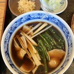 蕎麦処 尾張屋 - 肉南蛮付けツユ