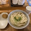 自家製さぬきうどんと肉 甚三 - かけ（冷）、たまご天（味玉天）