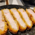 Sousaku Tonkatsu Goen - 肉肉しい富士デュロックロースかつ単品。