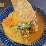 SARRY'S CURRY - 本日のカレープレート(上空写真)