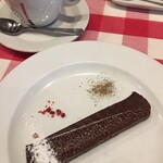 Primo Passo - チョコレートのテリーヌ　ピンクペッパー・胡椒・岩塩を付けて味変