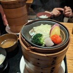 酒と肴とせいろ蒸し オオサカチャオメン - 