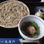そば処 長屋門 - 梅おろしそば