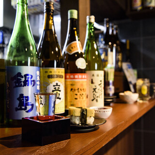 [Lunchtime drinks welcome] Enjoy carefully selected sake from all over the country, including local sake from Kyoto