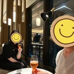 ウェスティンホテル横浜 - ニヤける2人ww