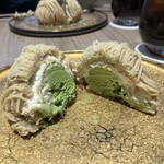 HISAYA KYOTO - 和栗のモンブラン　中は抹茶アイス！