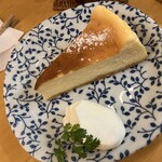 La pause. cafe - 240317日　大阪　ラポーズカフェ　NYチーズケーキ