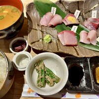 魚師匠 - 鰤尽くし造り定食 ¥1300