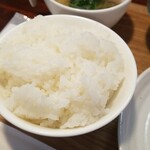 キッチン ブルー グローブ - ご飯大盛りのアップ