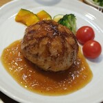 キッチン ブルー グローブ - 反対側から、スコッチエッグ　トリュフ香るオニオンソースもタップリ！