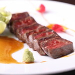 オイスターとおばんざい 石花Hanare - 仙台牛のステーキ