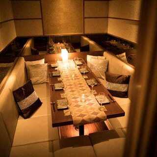 [Private room for 12 people] Ideal for medium-sized banquets.