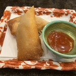 Hanare Sasaki - 若鶏と海老のチーズ春巻き