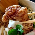 饂飩居酒屋 かずどん - 揚げたてでとってもジューシーな唐揚げちゃん(*^▽^*)