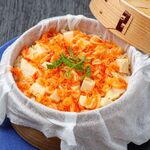 벚꽃새우와 국산순의 세이로밥