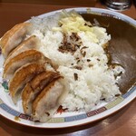 大阪王将 - 元祖餃子カレー　餃子サイド