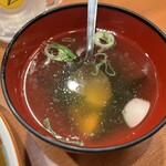 大阪王将 - カレー付きのスープ