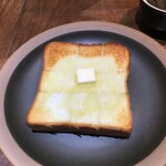 I2 cafe - オープントースト　バターシュガー　