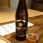 温石 - SAPPORO 黒ラベル 中瓶