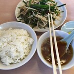 Manhokutei - "レバニラ炒め定食"