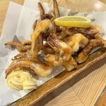 寿司工房千曲 - ゲソの唐揚げ