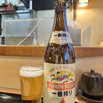 寿司工房千曲 - 瓶ビール