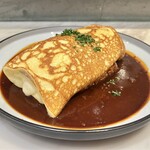 ビストロカフェ レディース&ジェントルメン - チーズロールスフレのオムライス