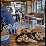 あぶり餅 本家 根元 かざりや - 