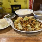 中華一 龍王 - 火曜日替りランチ
▪️回鍋肉定食¥700
　※ご飯大盛り無料、冷奴、中華スープ、味付け海苔付
　※ランチ11時〜16時