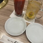 蘭 - ハイボールとトマトジュース