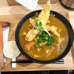 Sennenu Don - とり天カレーUDON※上から