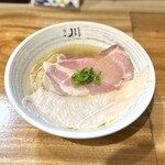 麺や 川 - 鶏そば 塩