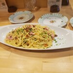 カジュアルフレンチBar 7FUKU - ペペロンチーノ(ベーコンバージョン)