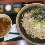 蕎麦とラー油 - 豚カレーつけ蕎麦（中盛300g）1200円！