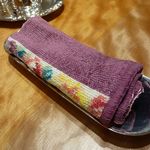 お絞りは、フェイラーでミントのさわやかな匂いが。。