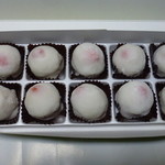 駒屋観月堂 - 2014.01　頂いたイチゴ大福