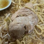 ラーメン二郎 - 油多めで残念豚꒪꒫꒪)