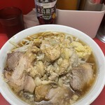 ラーメン二郎 上野毛店 - 初の全マシ‼️アブラはやっぱり必要なし❌