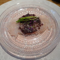 Osteria OLMO - アオダイのカルパッチョ仕立て